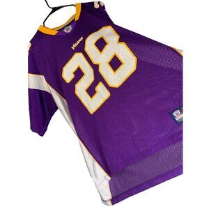 Vintage Reebok NFL Peterson #28 Vikings Jersey 2XL
